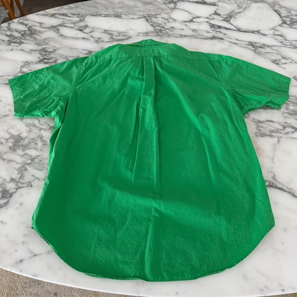 Polo Ralph Lauren Cotton Green short sleeve‎ shirt, XL